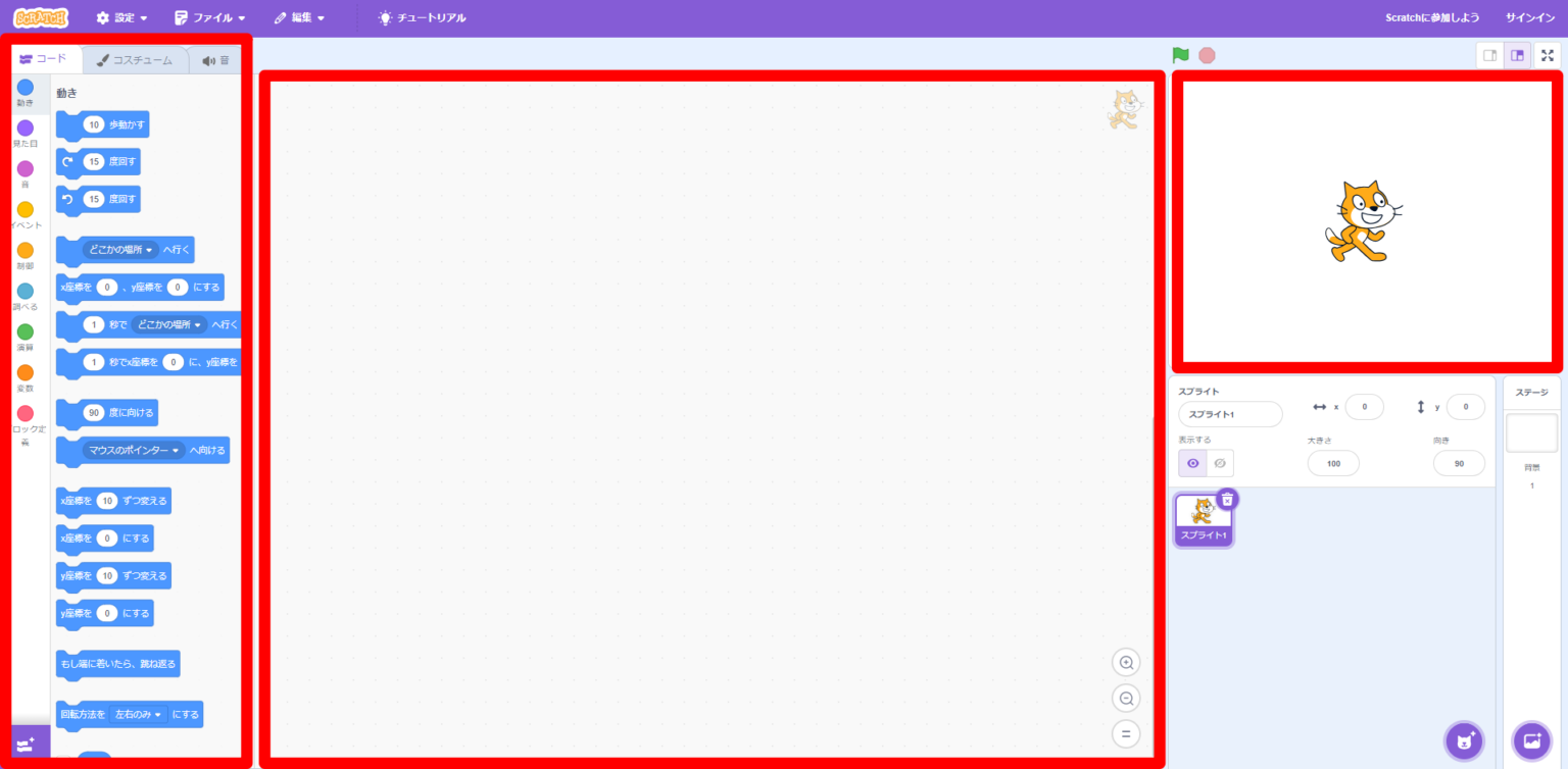 スクラッチで楽しくプログラミング！ダウンロード方法と基本操作