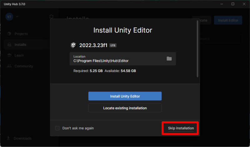 unity-hub-install-unity-editor